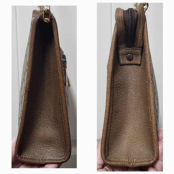 GUCCI PLUS GG Pouch with COA & DUST BAG - VINTAGE - Picture 5 of 13